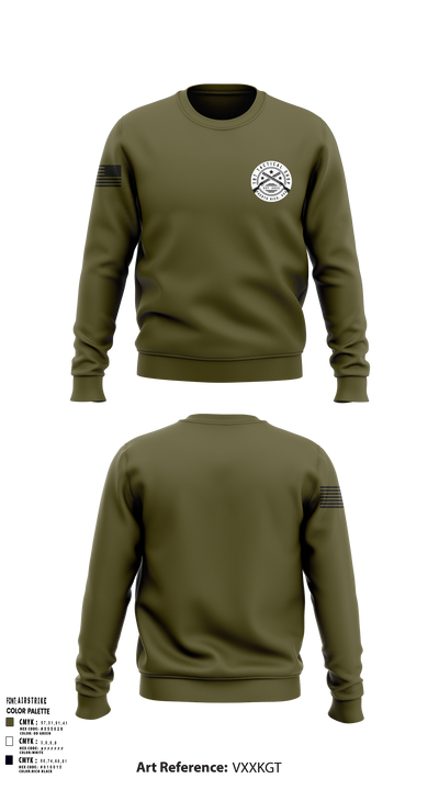 787 Tactical 11331515 Crew Neck Sweatshirt - 105