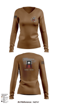 5th Armored Brigade 44800890 Women's Long Sleeve V-neck Shirt - 102