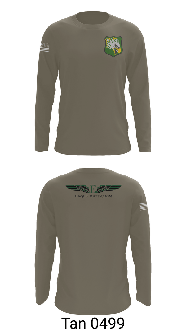 Long Sleeve Performance Shirt, EASTERN MICHIGAN UNIVERSITY ROTC, Army, Teamtime, Team time, sublimation, custom sports apparel, team uniforms, spirit wear, spiritwear, sports uniforms, custom shirts, team store, custom team store, fundraiser sports, apparel fundraiser