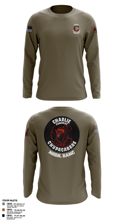 C Co Chupacabras Long Sleeve Performance Shirt 4
