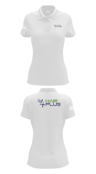 Womens Short Sleeve Performance Polo, 4Hair Plus, , Teamtime, Team time, sublimation, custom sports apparel, team uniforms, spirit wear, spiritwear, sports uniforms, custom shirts, team store, custom team store, fundraiser sports, apparel fundraiser