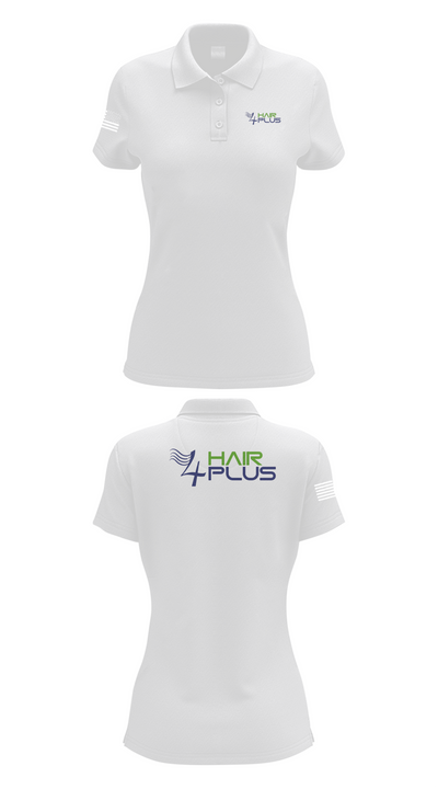 4Hair Plus 30643796 Women's Short Sleeve Performance Polo  - 17