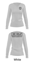 Emergency Equipment Sales & Service 90010417 Women's Long Sleeve V-neck Shirt - 16