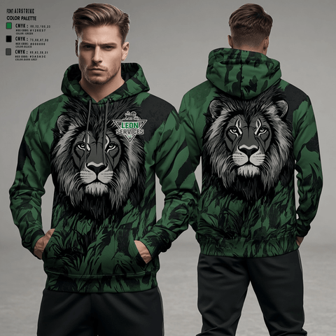 Hoodie, LEON SERVICES LLC, , Teamtime, Team time, sublimation, custom sports apparel, team uniforms, spirit wear, spiritwear, sports uniforms, custom shirts, team store, custom team store, fundraiser sports, apparel fundraiser