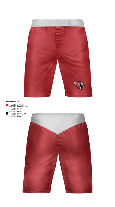 Lincoln High School Wrestling 87606479 Fight Shorts - 40