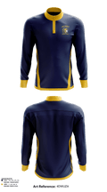 Kent County High School Basketball 74616649 Quarter Zip Jacket - 1