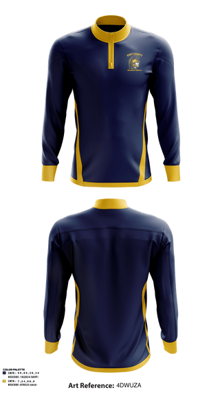 Quarter Zip Jacket, Kent County High School Basketball, Men's Basketball, Teamtime, Team time, sublimation, custom sports apparel, team uniforms, spirit wear, spiritwear, sports uniforms, custom shirts, team store, custom team store, fundraiser sports, apparel fundraiser