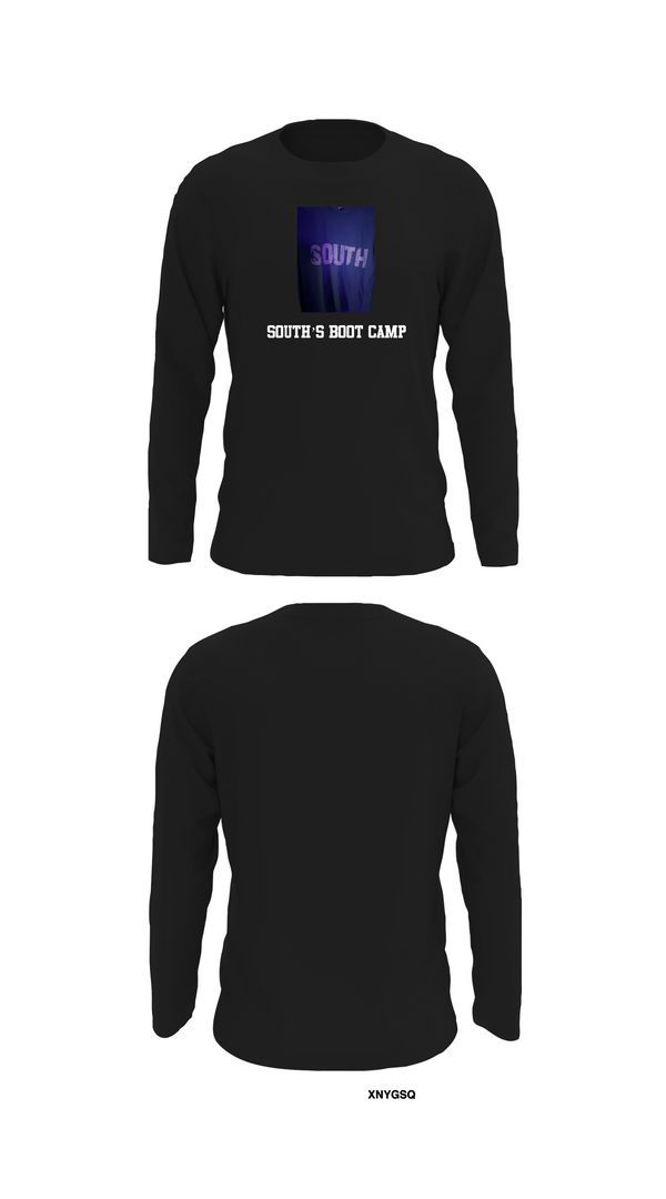 Long Sleeve Performance Shirt, South’s Boot Camp, , Teamtime, Team time, sublimation, custom sports apparel, team uniforms, spirit wear, spiritwear, sports uniforms, custom shirts, team store, custom team store, fundraiser sports, apparel fundraiser