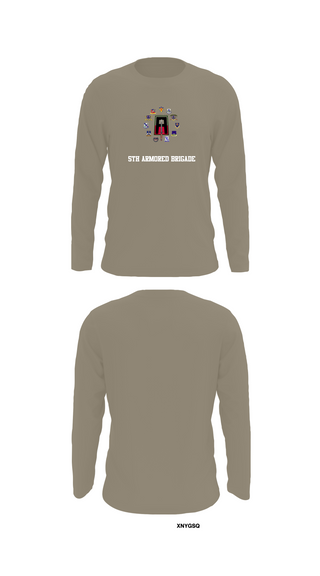 Long Sleeve Performance Shirt, 5th Armored Brigade, , Teamtime, Team time, sublimation, custom sports apparel, team uniforms, spirit wear, spiritwear, sports uniforms, custom shirts, team store, custom team store, fundraiser sports, apparel fundraiser
