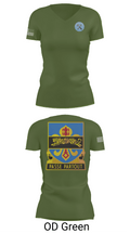 HHD, 415th Military Intelligence Battalion 84302898 Women's Short Sleeve V-neck Shirt - 46