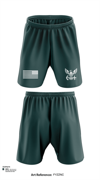 Athletic Shorts With Pockets, Kennesaw Mountain NJROTC, Navy, Teamtime, Team time, sublimation, custom sports apparel, team uniforms, spirit wear, spiritwear, sports uniforms, custom shirts, team store, custom team store, fundraiser sports, apparel fundraiser