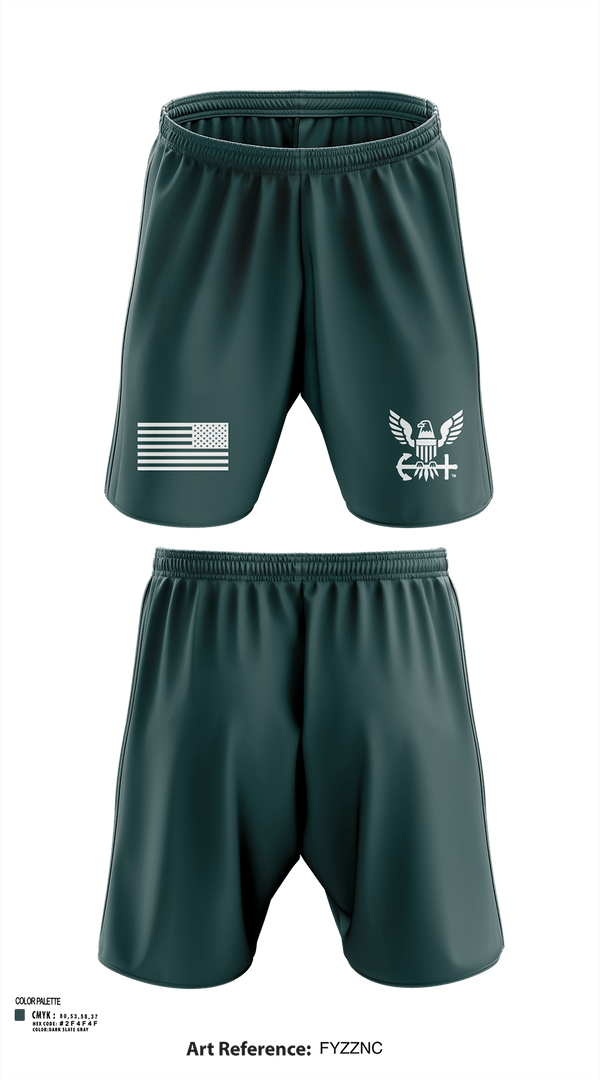 Athletic Shorts With Pockets, Kennesaw Mountain NJROTC, Navy, Teamtime, Team time, sublimation, custom sports apparel, team uniforms, spirit wear, spiritwear, sports uniforms, custom shirts, team store, custom team store, fundraiser sports, apparel fundraiser