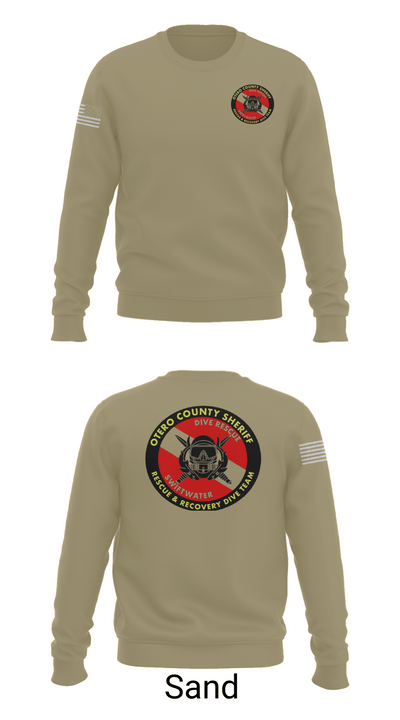 Otero County Sheriff 37164505 Crew Neck Sweatshirt - 80