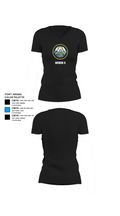 MSRON 8 41955379 Women's Short Sleeve V-neck Shirt - 23