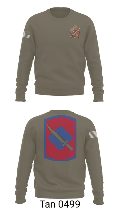 Fox Company 39th BSB (FA FSC) 47810185 Crew Neck Sweatshirt - 43
