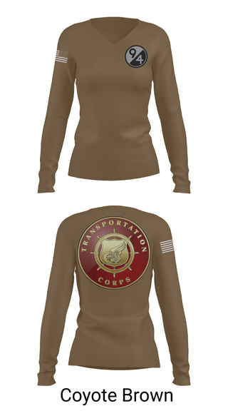 Womens Long Sleeve Vneck Shirt, TC Instructors, , Teamtime, Team time, sublimation, custom sports apparel, team uniforms, spirit wear, spiritwear, sports uniforms, custom shirts, team store, custom team store, fundraiser sports, apparel fundraiser