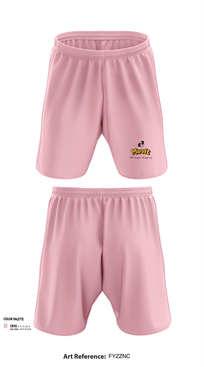 Muvit 8063137 Athletic Shorts With Pockets - 12