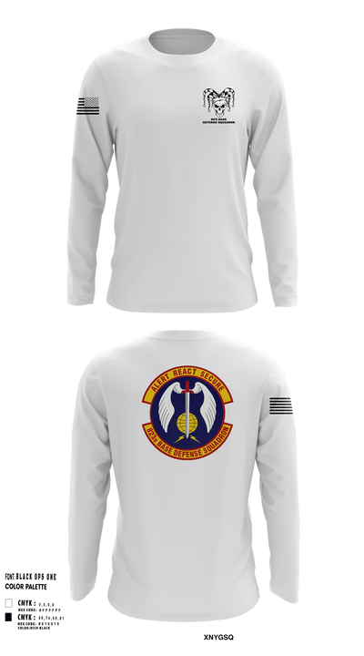 23 FSS823 Base Defense SquadronTask Force Joker 68161366 Long Sleeve Performance Shirt - 202