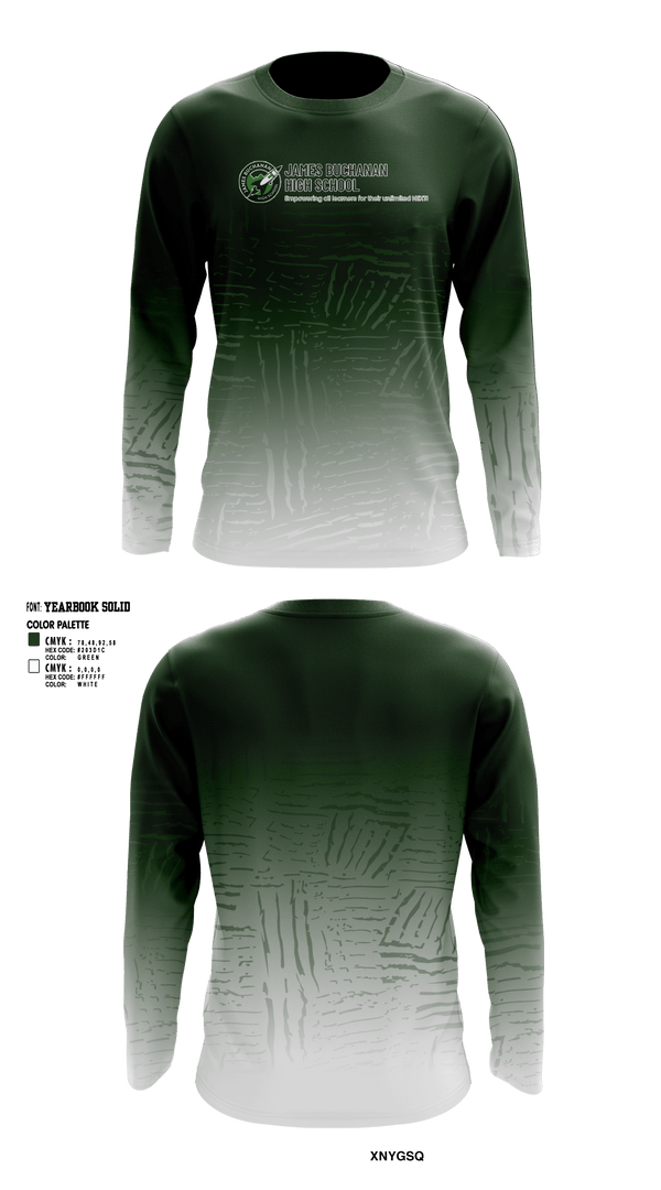 Long Sleeve Performance Shirt, James Buchanan High School Football, Football, Teamtime, Team time, sublimation, custom sports apparel, team uniforms, spirit wear, spiritwear, sports uniforms, custom shirts, team store, custom team store, fundraiser sports, apparel fundraiser