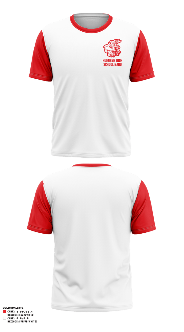 Short Sleeve Performance Shirt, Hueneme High School Band, Spirit Store, Teamtime, Team time, sublimation, custom sports apparel, team uniforms, spirit wear, spiritwear, sports uniforms, custom shirts, team store, custom team store, fundraiser sports, apparel fundraiser