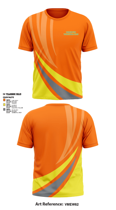 Momentum Volleyball Club 87040670 Short Sleeve Performance Shirt - 1