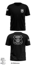 Waterbury Police Explorers 95756336 Short Sleeve Performance Shirt - 30