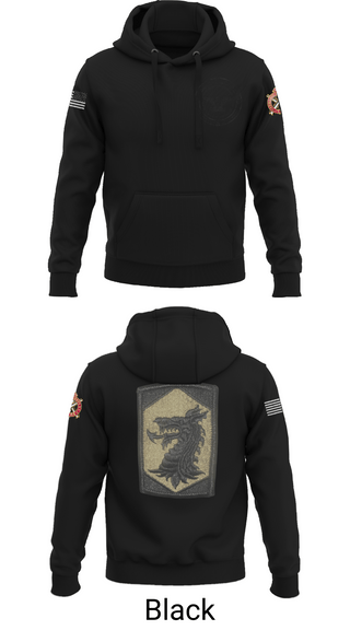 Hoodie, 445 Chemical Company, National Guard, Teamtime, Team time, sublimation, custom sports apparel, team uniforms, spirit wear, spiritwear, sports uniforms, custom shirts, team store, custom team store, fundraiser sports, apparel fundraiser