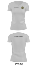 555th MP Company 2649471 Women's Short Sleeve V-neck Shirt - 10