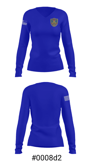 Women's Long Sleeve Vneck Shirt, NAVCOMMSTA Greece, Navy, Teamtime, Team time, sublimation, custom sports apparel, team uniforms, spirit wear, spiritwear, sports uniforms, custom shirts, team store, custom team store, fundraiser sports, apparel fundraiser