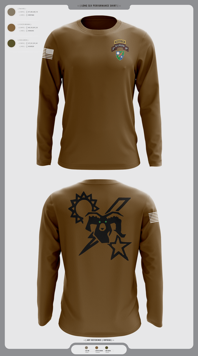 75th Ranger regiment 1725883 Long Sleeve Performance Shirt - 2