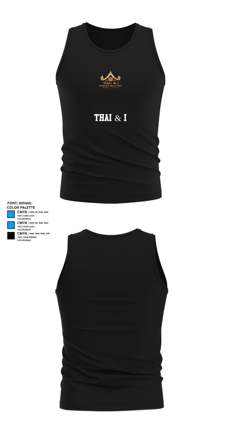 Tank Top, Thai & I, , Teamtime, Team time, sublimation, custom sports apparel, team uniforms, spirit wear, spiritwear, sports uniforms, custom shirts, team store, custom team store, fundraiser sports, apparel fundraiser