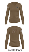 USACA-R 32862257 Women's Long Sleeve V-neck Shirt - 17