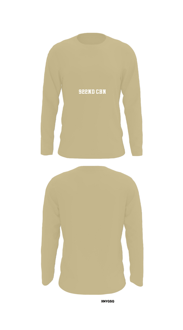 Long Sleeve Performance Shirt, 922nd CBN, Army, Teamtime, Team time, sublimation, custom sports apparel, team uniforms, spirit wear, spiritwear, sports uniforms, custom shirts, team store, custom team store, fundraiser sports, apparel fundraiser