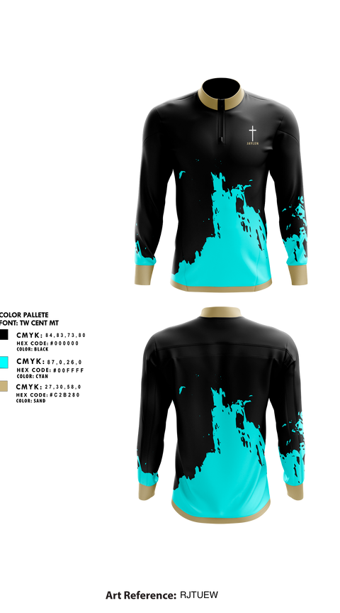 Quarter Zip Jacket, Jaylen, Golf, Teamtime, Team time, sublimation, custom sports apparel, team uniforms, spirit wear, spiritwear, sports uniforms, custom shirts, team store, custom team store, fundraiser sports, apparel fundraiser