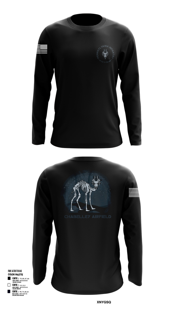 Long Sleeve Performance Shirt, 1-112 INF Assassins, , Teamtime, Team time, sublimation, custom sports apparel, team uniforms, spirit wear, spiritwear, sports uniforms, custom shirts, team store, custom team store, fundraiser sports, apparel fundraiser