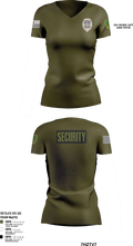 Southern Security & Patrol Services 51595739 Women's Short Sleeve V-neck Shirt - 5