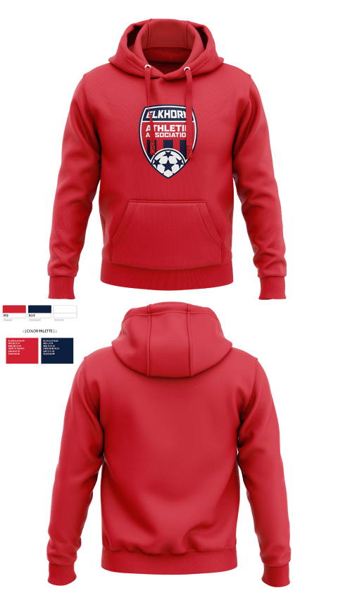Hoodie, Elkhorn Athletic Association, Men's Soccer, Teamtime, Team time, sublimation, custom sports apparel, team uniforms, spirit wear, spiritwear, sports uniforms, custom shirts, team store, custom team store, fundraiser sports, apparel fundraiser
