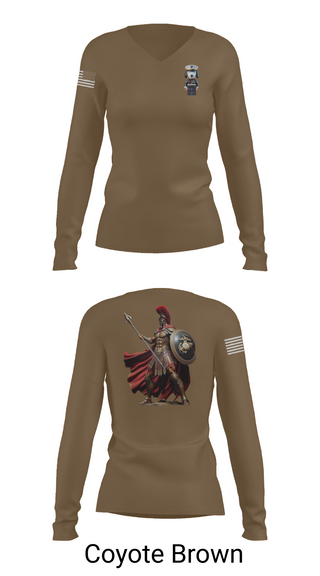 Womens Long Sleeve Vneck Shirt, 2nd Recon, , Teamtime, Team time, sublimation, custom sports apparel, team uniforms, spirit wear, spiritwear, sports uniforms, custom shirts, team store, custom team store, fundraiser sports, apparel fundraiser