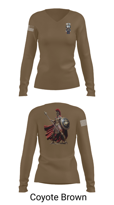 2nd Recon 29703563 Women's Long Sleeve V-neck Shirt - 17