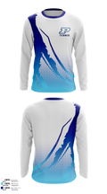 Miami Palmetto Senior High School Tennis 59716811 Long Sleeve Performance Shirt 1