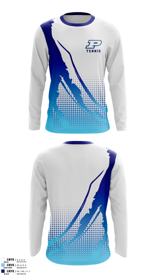 Long Sleeve Performance Shirt, Miami Palmetto Senior High School Tennis, Tennis, Teamtime, Team time, sublimation, custom sports apparel, team uniforms, spirit wear, spiritwear, sports uniforms, custom shirts, team store, custom team store, fundraiser sports, apparel fundraiser