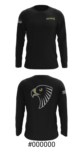 Long Sleeve Performance Shirt, Hammond Academy Of Science & Tech Baseball, Baseball, Teamtime, Team time, sublimation, custom sports apparel, team uniforms, spirit wear, spiritwear, sports uniforms, custom shirts, team store, custom team store, fundraiser sports, apparel fundraiser