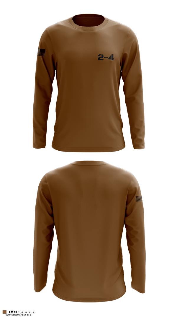 Long Sleeve Performance Shirt, 2-4, Army, Teamtime, Team time, sublimation, custom sports apparel, team uniforms, spirit wear, spiritwear, sports uniforms, custom shirts, team store, custom team store, fundraiser sports, apparel fundraiser