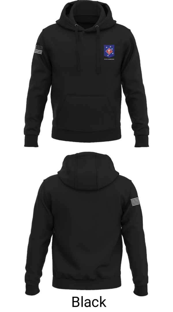 Hoodie, 75th rangers, Army, Teamtime, Team time, sublimation, custom sports apparel, team uniforms, spirit wear, spiritwear, sports uniforms, custom shirts, team store, custom team store, fundraiser sports, apparel fundraiser