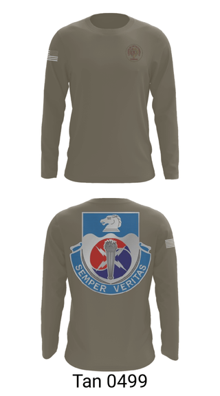 Long Sleeve Performance Shirt, 312TH MI BN, CHARLIE DETACHMENT, Army, Teamtime, Team time, sublimation, custom sports apparel, team uniforms, spirit wear, spiritwear, sports uniforms, custom shirts, team store, custom team store, fundraiser sports, apparel fundraiser