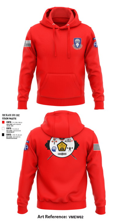 82nd ADSB H2F 64570500 Hoodie - 17