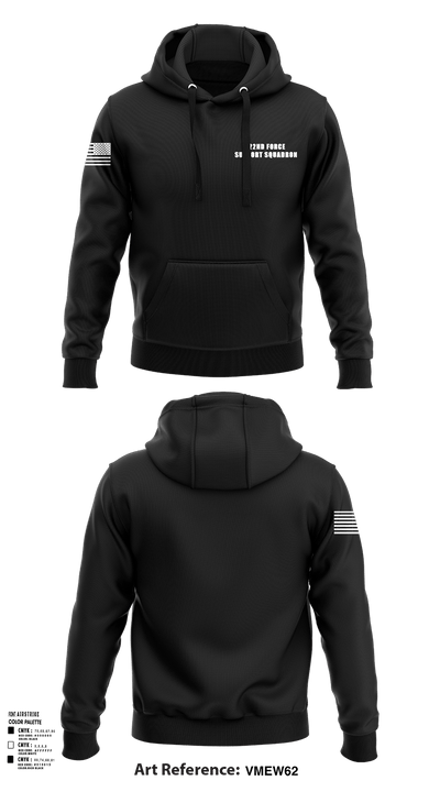 122nd Force Support Squadron 81827886 Hoodie - 122