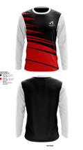 Newark Senior High School Bowling 11760566 Long Sleeve Performance Shirt 1