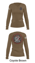 GFR Station 3 95444418 Women's Long Sleeve V-neck Shirt - 17