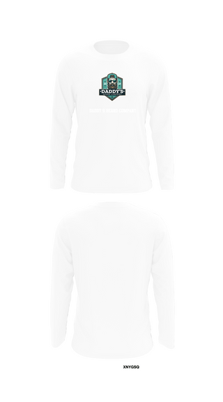 Long Sleeve Performance Shirt, Daddy’s Beard Company, , Teamtime, Team time, sublimation, custom sports apparel, team uniforms, spirit wear, spiritwear, sports uniforms, custom shirts, team store, custom team store, fundraiser sports, apparel fundraiser